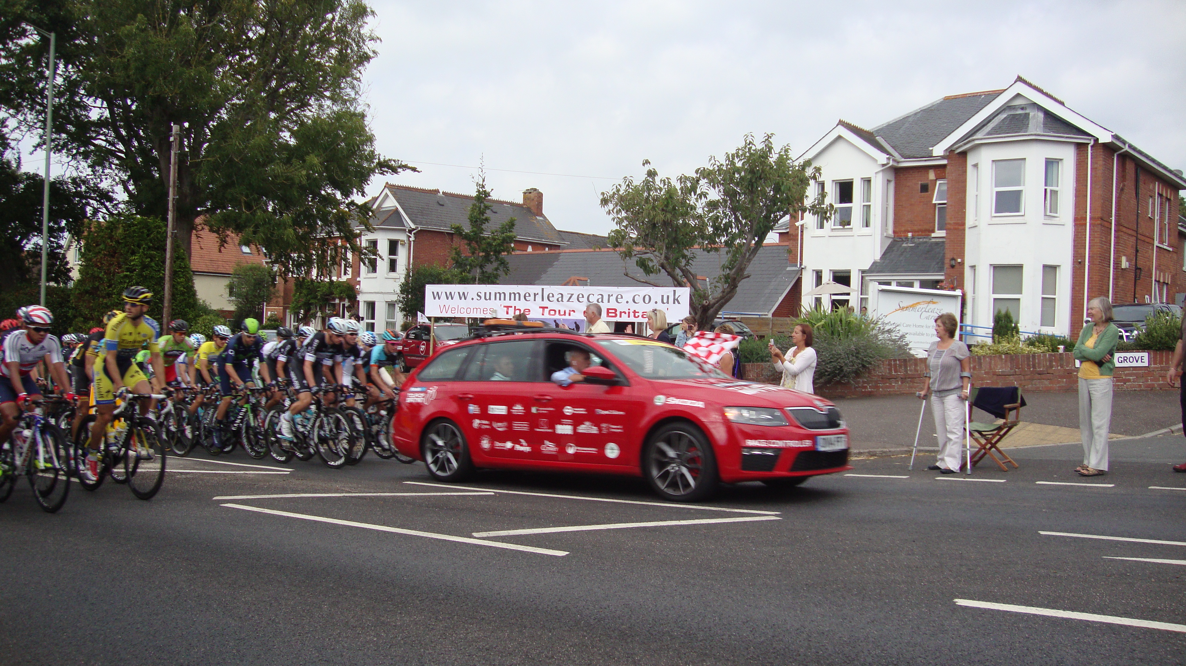 Tour of Britain in Exmouth